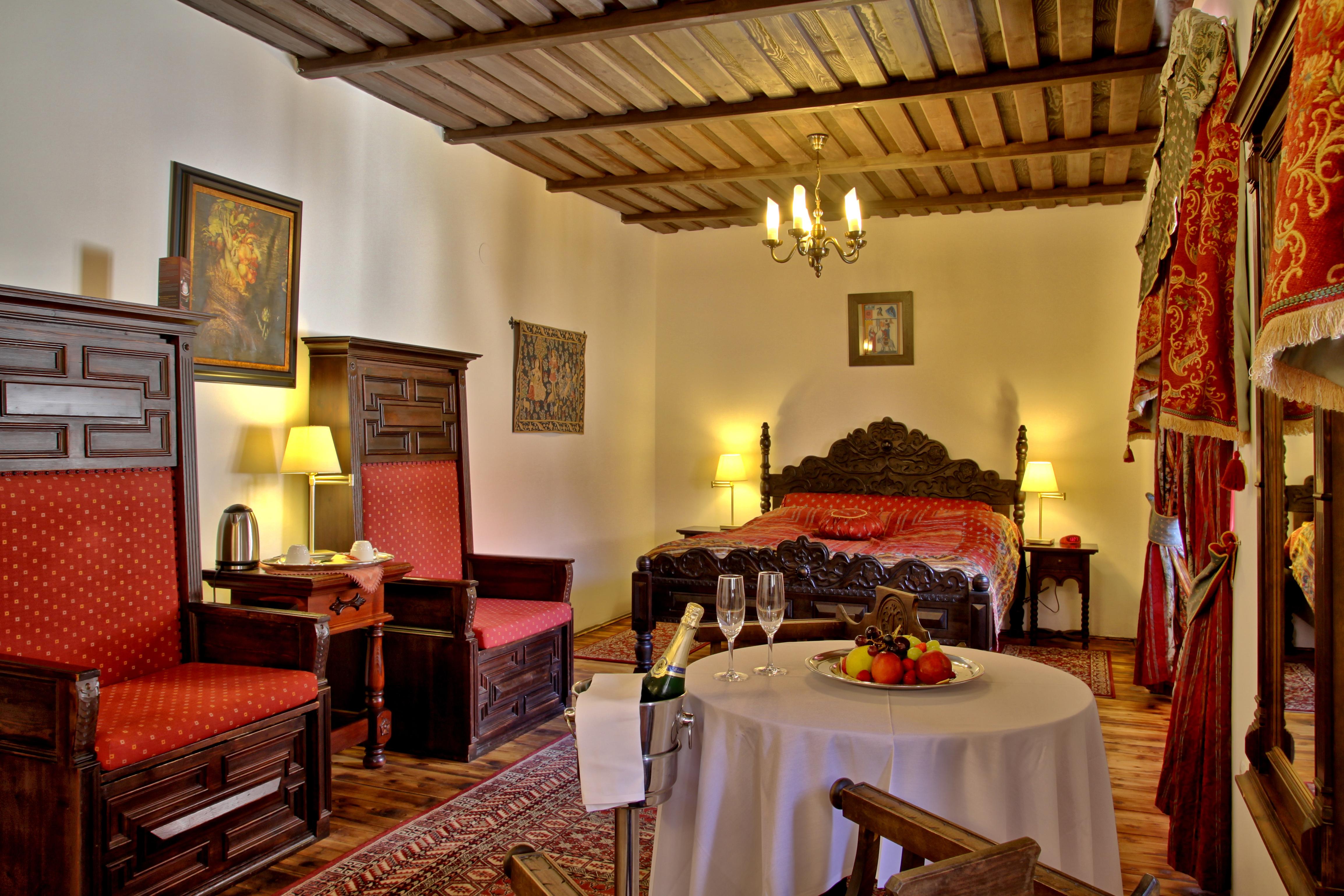 فندق روز Český Krumlov المظهر الخارجي الصورة A room at the hotel