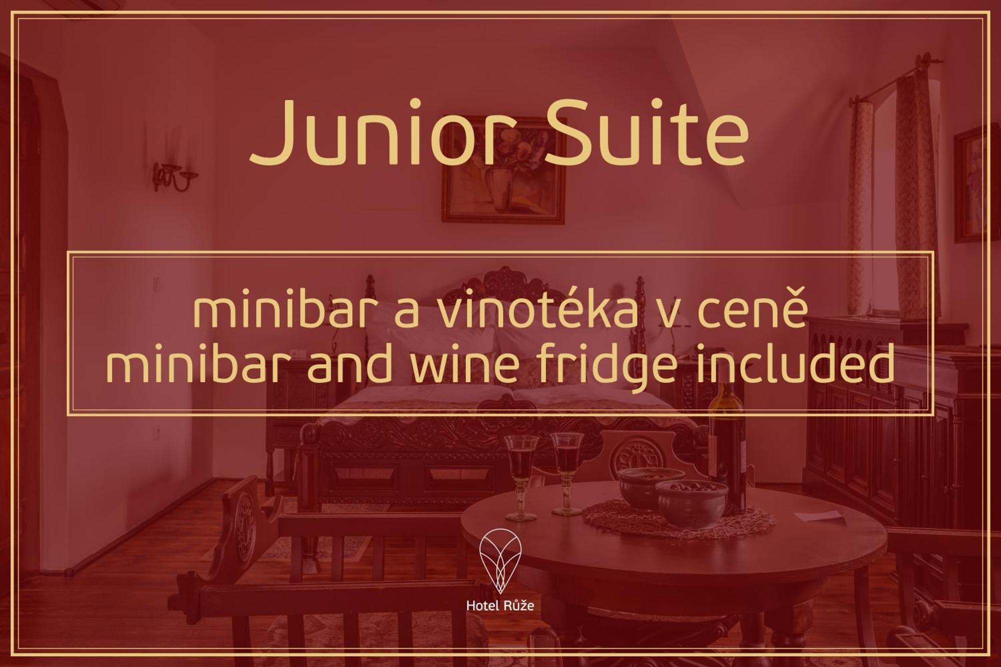 فندق روز Český Krumlov الغرفة الصورة Junior Suite